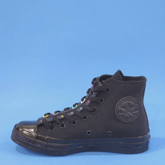 Converse Chuck 70 Hi Zip 'Surface Fusion Black' Women's Sneakers 571430C NWT - Picture 3 of 6